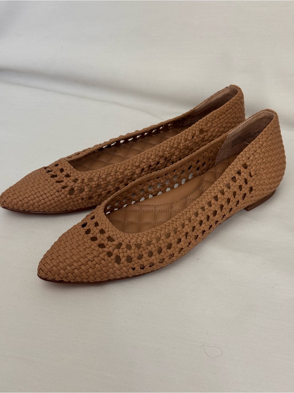 Birdies The Goldfinch Flats woven Tan 8